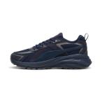 [PUMA] low cut спортивные туфли 22.5cm темно-синий мужской 