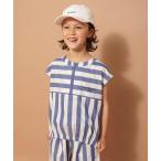 「おそろい」先染めストライプトップス キッズ 子供服 男の子