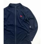  Rush Guard [POLOCHAMPS/ Polo Champ s] ZIP длинный рукав Rush Guard Kids ребенок мужчина девочка 