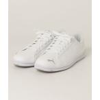 [PUMA] low cut спортивные туфли 23.5cm белый × серебряный мужской 