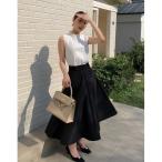  юбка WAIST SWITCHING FLARE SKIRT