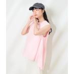 [FREAK'S STORE] безрукавка tops свободный Pink Lady -s