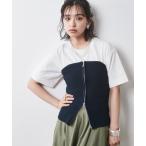 [CHIC STYLE] bare top L темно-синий женский 