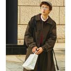 [EMMA CLOTHES] тренчкот L темно-коричневый мужской 
