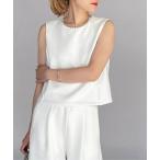 [PICCIN PERLA] безрукавка tops M "теплый" белый женский 