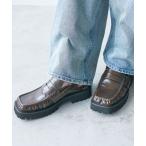  Loafer шлепанцы [ антибактериальный дезодорация лента имеется ] квадратное шлепанцы Loafer /1043129 женский 