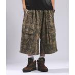  широкий брюки тренировочный брюки джерси CAMOUFLAGE SWEAT CARGO HALF PANTS/ камуфляж cargo тренировочный шорты мужской 