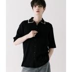 [LILL] вязаный кардиган X-LARGE черный мужской 