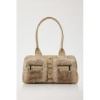 ボストンバッグ FAUX FUR BOSTON バッグ レディース