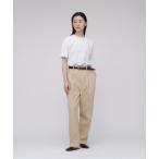 パンツ YLEVE / HIGH TWISTED COTTON GABA TRO