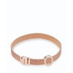 [Pandora] браслет 18cm розовое золото женский 