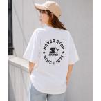 tシャツ STARTER スターター メンズ半袖Tシャツ デザインロゴ バックプ
