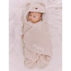 ベビー 「ONLINE限定カラーあり」「BABY」パウダーベアおくるみ