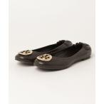 [TORY BURCH] MINNIE TRAVEL балетки 8 Brown женский 