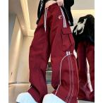 カーゴパンツ カーゴパンツ サイドライントラックパンツ レディース
