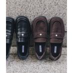  Loafer [S-LL размер развитие *.... подушка ] квадратное спортивные туфли подошва монета Loafer JB4103 женский 