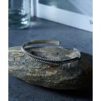  браслет [MAISON CLUB]Vintage Center Twist Bangle Silver925 KUN мужской женский 