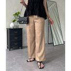  брюки linen Like tuck легкий брюки женский 