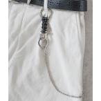  цепочка для бумажника SENTI BRAIDING LEATHER WALLET CHAIN / пятно - DIN g кожа цепочка для бумажника 