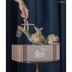 サンダル 「美女と野獣」コレクション ローズヒールサンダル レディース