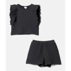 セットアップ プクプク フリル セットアップ / キッズ 100cm-130cm キッズ 子供服 女の子
