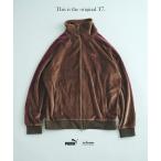 [ дополнение ]PUMA / Puma специальный заказ ~T7~ велюр спортивная куртка мужской 
