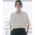 tシャツ 「ソフトタッチ」ルーズスキッパーポロシャツ/ソフト肌触り/オーバーサイ