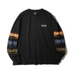 tシャツ 「THRASHER / スラッシャー」ワンポイント刺繍 袖ロゴプリント