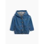  baby джерси - подкладка с капюшоном . Denim жакет ( baby )