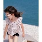  купальный костюм lulunoix/ Heart оборка раздельный купальный костюм N15517 Kids ребенок девочка 