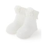  пинетки цельный цветок узор носки baby (9~12cm)