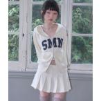  Parker SMN double zip logo hoodie/SMN двойной Zip Logo Parker женский 
