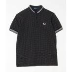 [FRED PERRY] one отметка рубашка-поло с коротким рукавом S черный мужской 