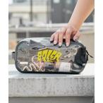  сумка POLeR/ Pola -HIGH&DRY PVC CLEAR POUCH водоотталкивающий . прозрачный PVC сумка Brown Logo водонепроницаемый мужской женский 2026 год лето летняя одежда мужской 