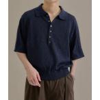  рубашка-поло короткий рукав linen Mix me Ran ji Roo z короткий рукав глубокий Polo вязаный мужской женский 