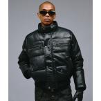 ダウンジャケット ダウン Riders Design Padded Short Jacket/ライダースデザインパデッドショートジャケット メンズ レディース