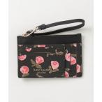 [kate spade new york] футляр для карточек - черный женский 