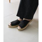 「FREAK'S STORE」 フラットサンダル 38 ブラック レディース