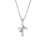  аллергия соответствует колье *HOWL~ hybrid материал колье ( - u кольцо Cross колье /S SIZE)/ серебряный 925& хирургический нержавеющая сталь [LION...