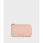 [CHARLES &amp; KEITH] футляр для карточек XX-SMALL свет Pink Lady -s