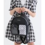 リュック Wポケットチェックリュック キッズ 子供 女の子
