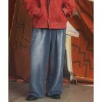  широкий брюки тренировочный брюки джерси [UNISEX]Destroy Damage Prime-Wide Sweatpants/te -тактный roi повреждение prime широкий тренировочный брюки [MAISON S...