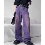 [MGV] Denim брюки MEDIUM лиловый мужской 
