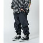 ワイドパンツ パンツ ウェービングベルトデニムパンツ_AAAL PRODUCTS キッズ 子供服 男の子 女の子