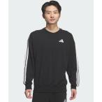 Adidas adidas футболка тренировочный Esse n автомобиль ruz плюс Roo z Fit s Lee полоса s French Terry спортивная фуфайка / футболка...