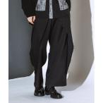 パンツ 「NO ID.」Front Wrap Trousers / フロント ラップ トラウザーズ メンズ