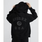 パーカー SIGNATURE VARSITY LOGO ZIP PARKA レディース