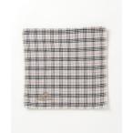 [BURBERRY] в клетку носовой платок * полотенце для рук - темно-синий женский 