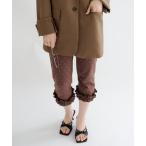  брюки кромка оборка Sabrina pants женский 