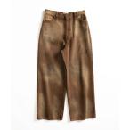 [WETTEMPT] Denim брюки SMALL Brown мужской 